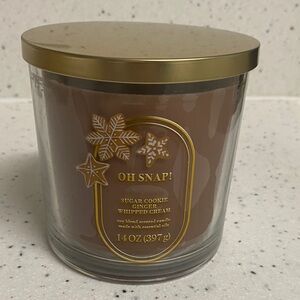 NWOT.  Sonoma, 3-wick, 14oz., jar candle.